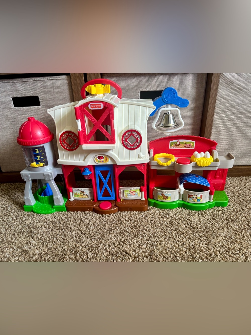 Fisher Price Little People Farm House Caring For Animals Farm Playset